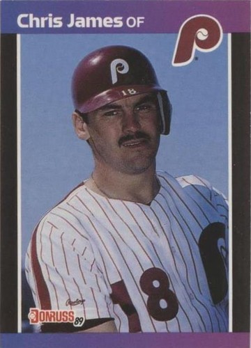 1989 Donruss - Chris James #312