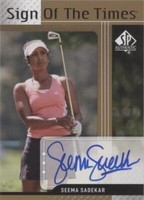 2012 SP Authentic - Seema Sadekar #ST-SE