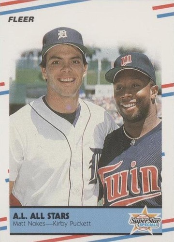 1988 Fleer - Kirby Puckett Matt Nokes #638