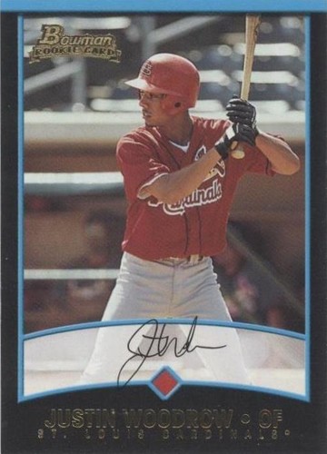 2001 Bowman - Justin Woodrow #417