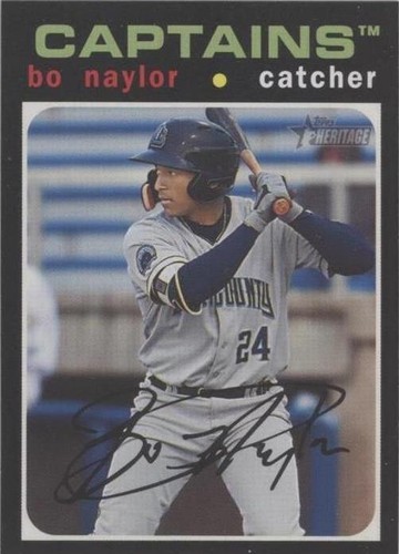 2020 Topps Heritage Minor League Edition - Bo Naylor #13