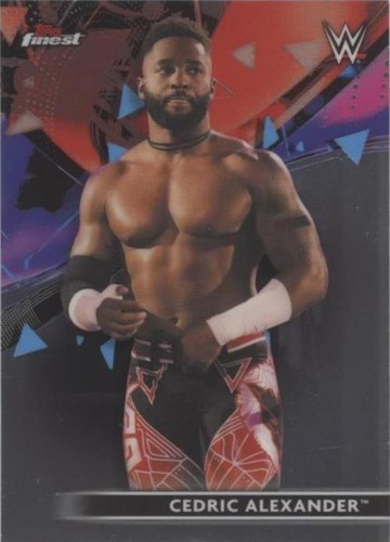 2021 Topps Finest WWE - Cedric Alexander #8