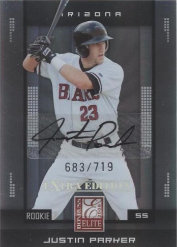 2008 Donruss Elite Extra Edition - Justin Parker #138