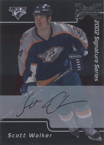 2002-03 In the Game Be A Player Signature Series - Scott Walker #064
