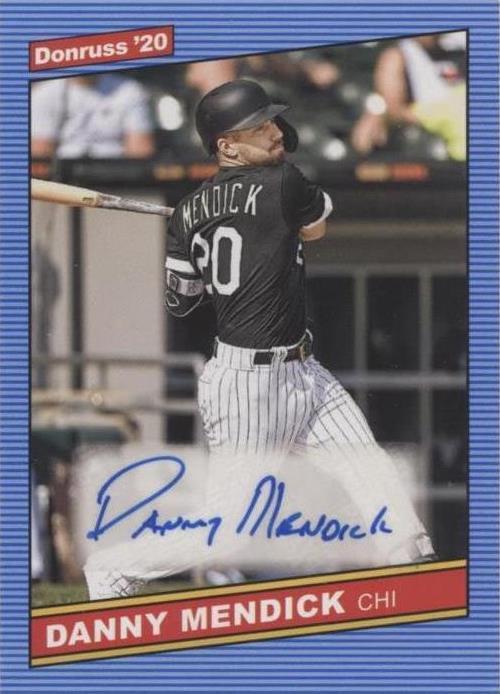 2020 Panini Donruss - Danny Mendick #86S-DA