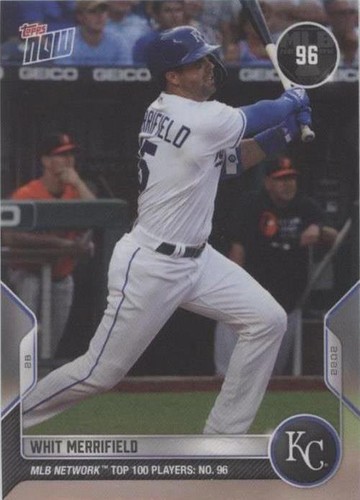 2022 Topps Now MLB Network Top 100 Players - Whit Merrifield #T-96
