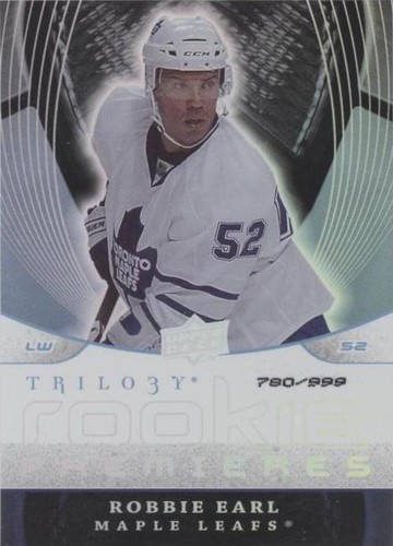 2008-09 Upper Deck Trilogy - Robbie Earl #107