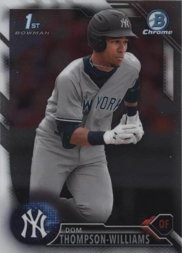 2016 Bowman Draft - Dom Thompson-Williams #BDC-23