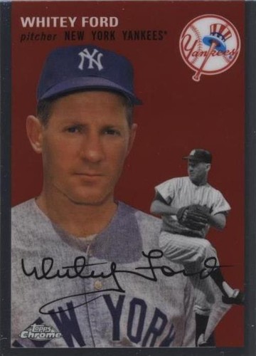 2023 Topps Chrome Platinum Anniversary - Whitey Ford #409