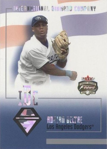 2002 Fleer Focus Jersey Edition - Adrian Beltre #2 IDC