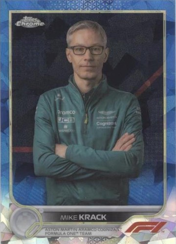 2022 Topps Chrome Sapphire Edition Formula 1 - Mike Krack #101