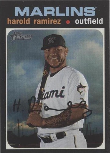 2020 Topps Heritage - Harold Ramirez #49