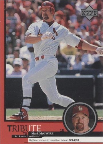 1999 Upper Deck Tribute to Mark McGwire - Mark McGwire #7