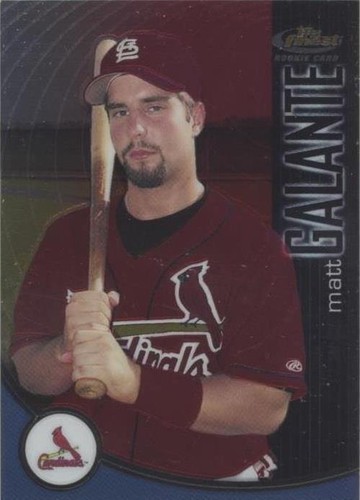 2001 Topps Finest - Matt Galante #123
