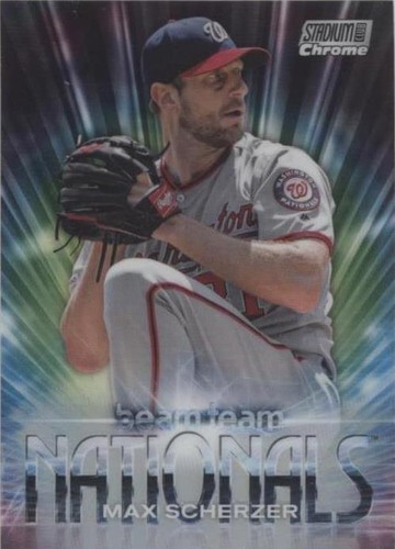2020 Topps Stadium Club Chrome - Max Scherzer #BT-19