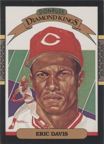 1987 Donruss - Eric Davis #22