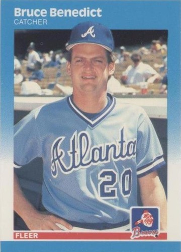 1987 Fleer - Bruce Benedict #512