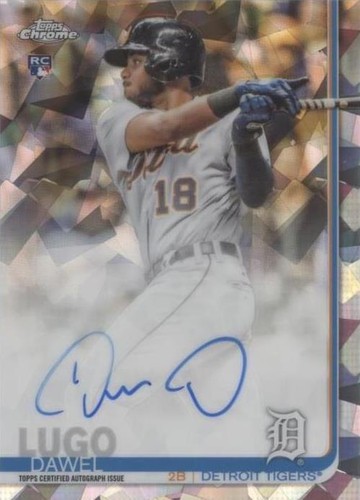 2019 Topps Chrome Sapphire Edition - Dawel Lugo #CSA-DL