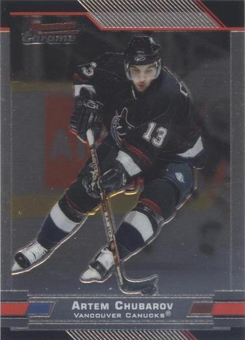 2003-04 Bowman Chrome Draft Picks & Prospects - Artem Chubarov #106