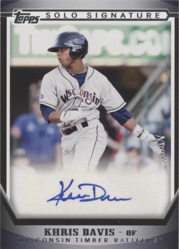 2011 Topps Pro Debut - Khris Davis #SSA-KD