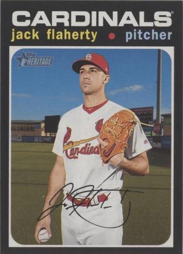 2020 Topps Heritage - Jack Flaherty #261