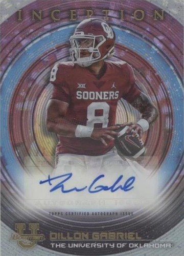 2022-23 Bowman Inception University Dillon Gabriel #BIA-DG