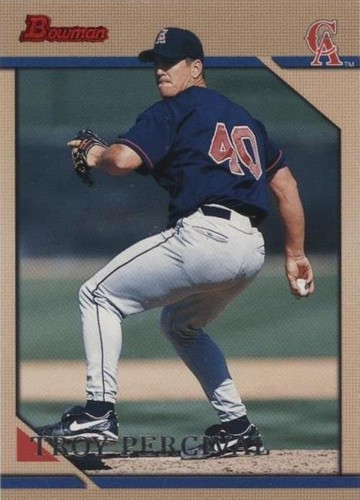 1993 Bowman Foil #363 Troy Percival California Angels Top