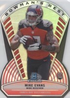 2014 Bowman Chrome Mike Evans #BB-ME