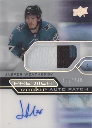 2021-22 Upper Deck Premier - Jasper Weatherby #AR-JW