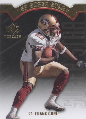 2009 SP Threads Frank Gore #AP71