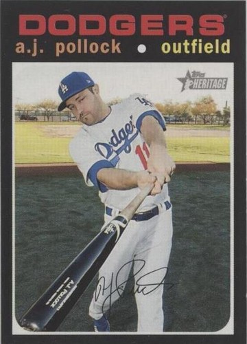 2020 Topps Heritage - A.J. Pollock #412