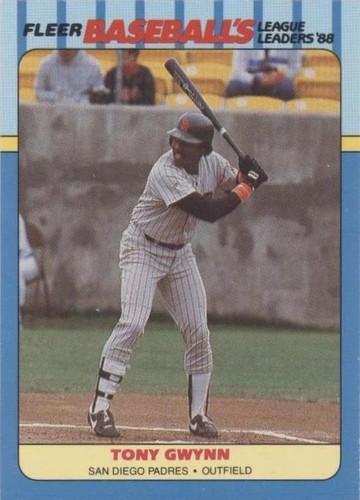 1988 Fleer Baseball's League Leaders - Tony Gwynn #16