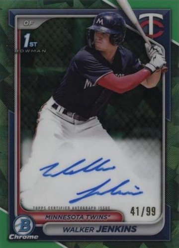 2024 Bowman Sapphire Edition - Walker Jenkins #BSPA-WJ