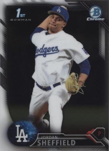 2016 Bowman Draft - Jordan Sheffield #BDC-97