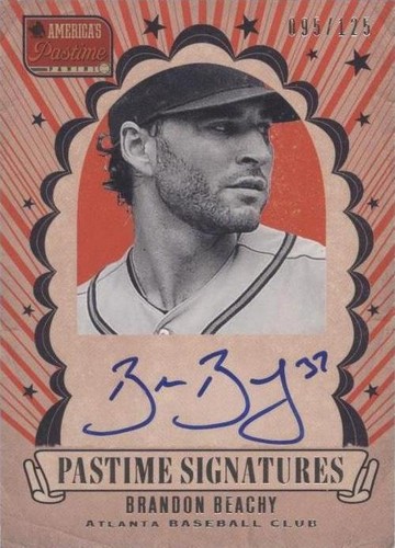 2013 Panini America's Pastime - Brandon Beachy #BE