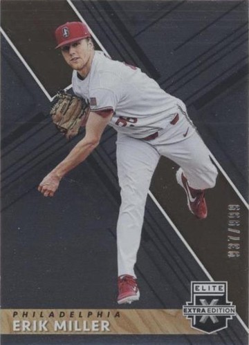 2019 Panini Elite Extra Edition - Erik Miller #86