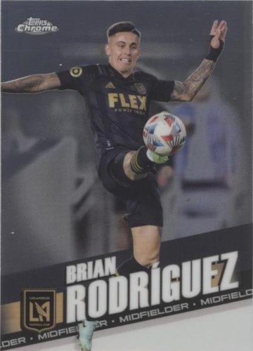 2022 Topps Chrome MLS Brian Rodriguez #156