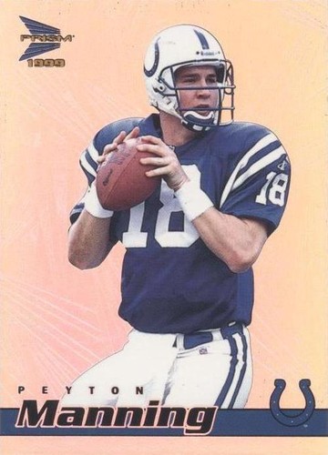 1999 Pacific Prism Peyton Manning #62