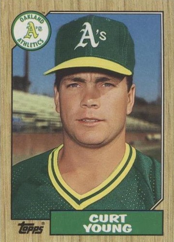 1987 Topps - Curt Young #519