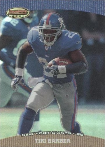 2004 Bowman's Best Tiki Barber #18
