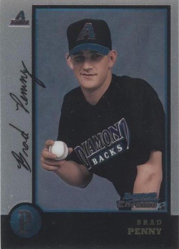 1998 Bowman Chrome - Brad Penny #130