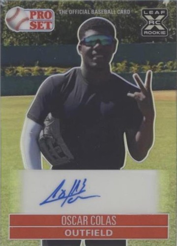 2021 Leaf Pro Set Metal - Oscar Colas #PS1-OC2
