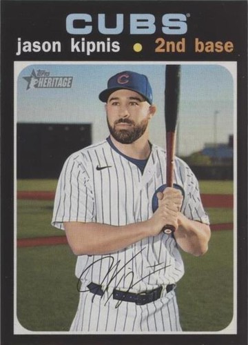 2020 Topps Heritage High Number - Jason Kipnis #653