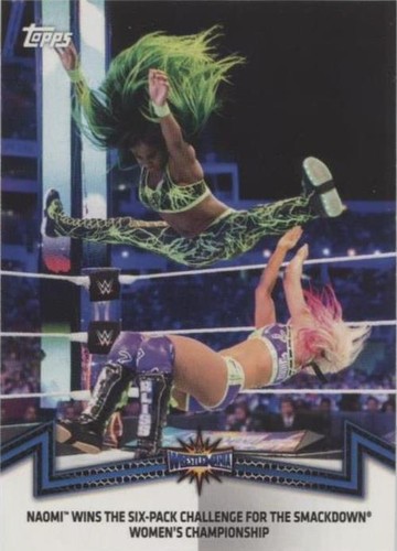 2018 Topps WWE Women's Division - Naomi #SDL-8