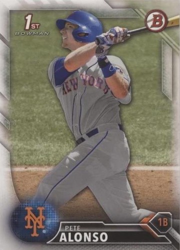 2016 Bowman Chrome Pete Alonso RC PSA 10 Gem Mint #BDC92