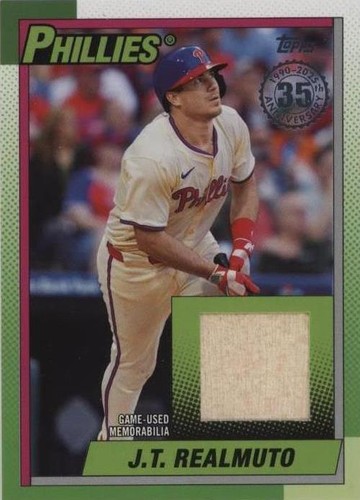 J.T. Realmuto / Nick Castellanos Slide 2025 MLB Topps NOW