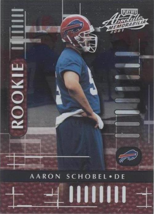 2001 Playoff Absolute Memorabilia Aaron Schobel #139