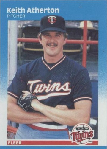 1987 Fleer - Keith Atherton #534