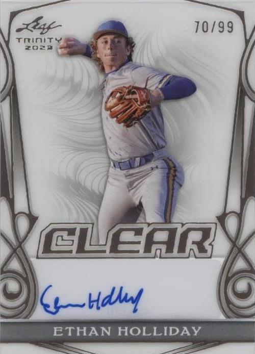 2023 Leaf Trinity - Ethan Holliday #CA-EH1