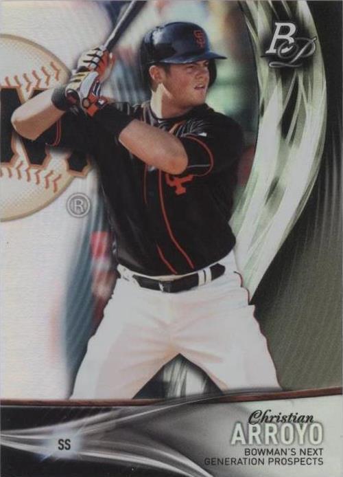 2016 Bowman Platinum - Christian Arroyo #NGP-24